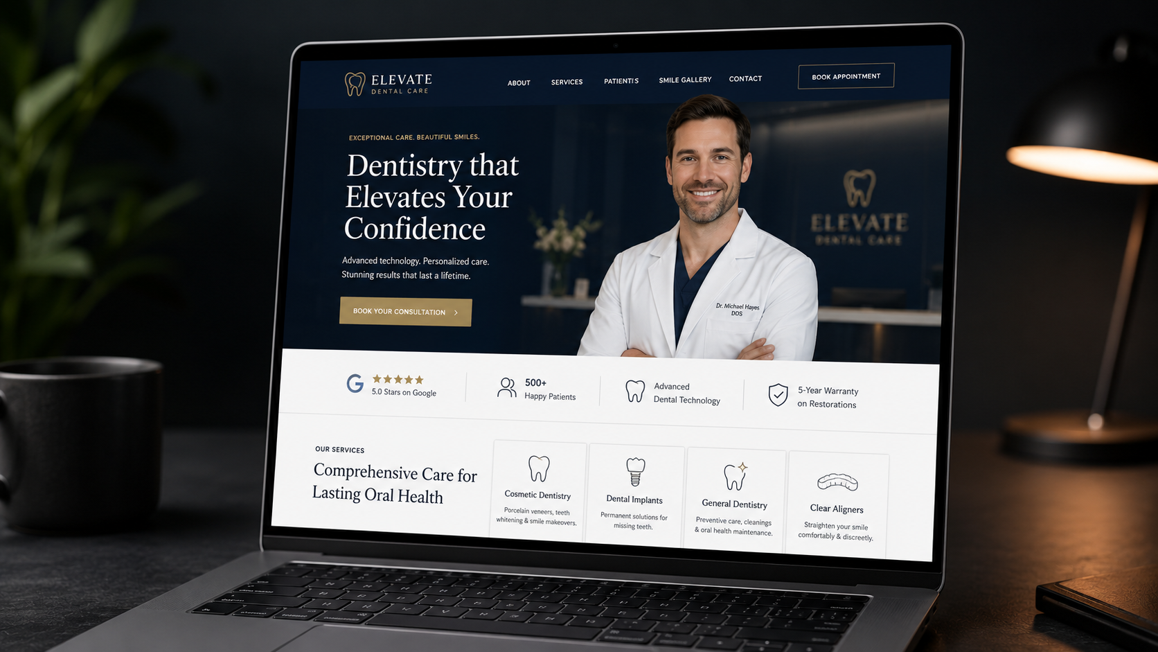 Elevate · Sitio Premium